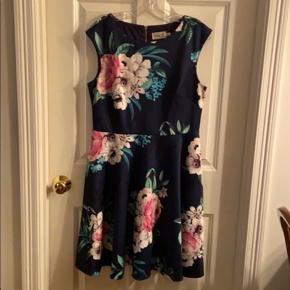 Eliza J Floral Dress size 12